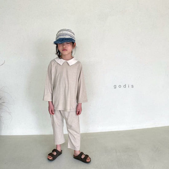 GODIS - Korean Children Fashion - #Kfashion4kids - Marlang Top Bottom Set