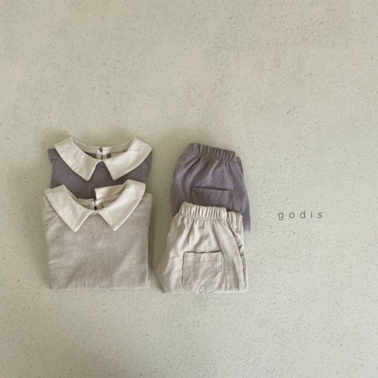 GODIS - Korean Children Fashion - #Kfashion4kids - Marlang Top Bottom Set - 3