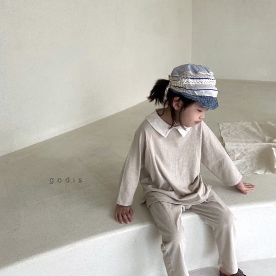 GODIS - Korean Children Fashion - #Kfashion4kids - Marlang Top Bottom Set - 4