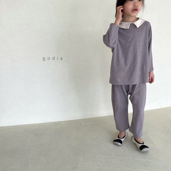 GODIS - Korean Children Fashion - #Kfashion4kids - Marlang Top Bottom Set - 6