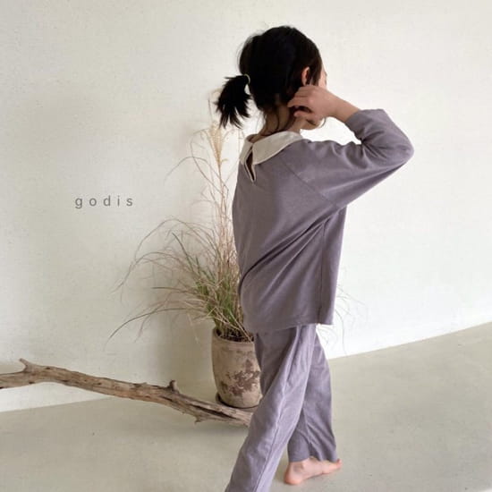 GODIS - Korean Children Fashion - #Kfashion4kids - Marlang Top Bottom Set - 7