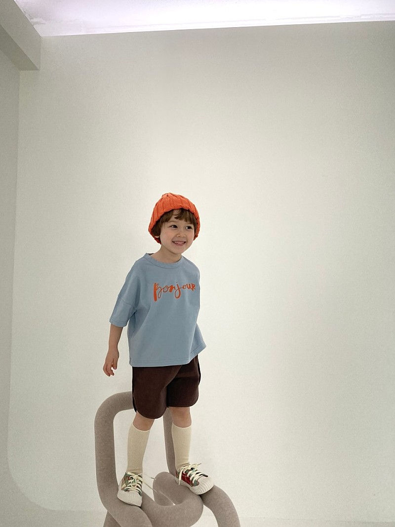 GREEN TOMATO - Korean Children Fashion - #Kfashion4kids - Bonjour Tee - 2