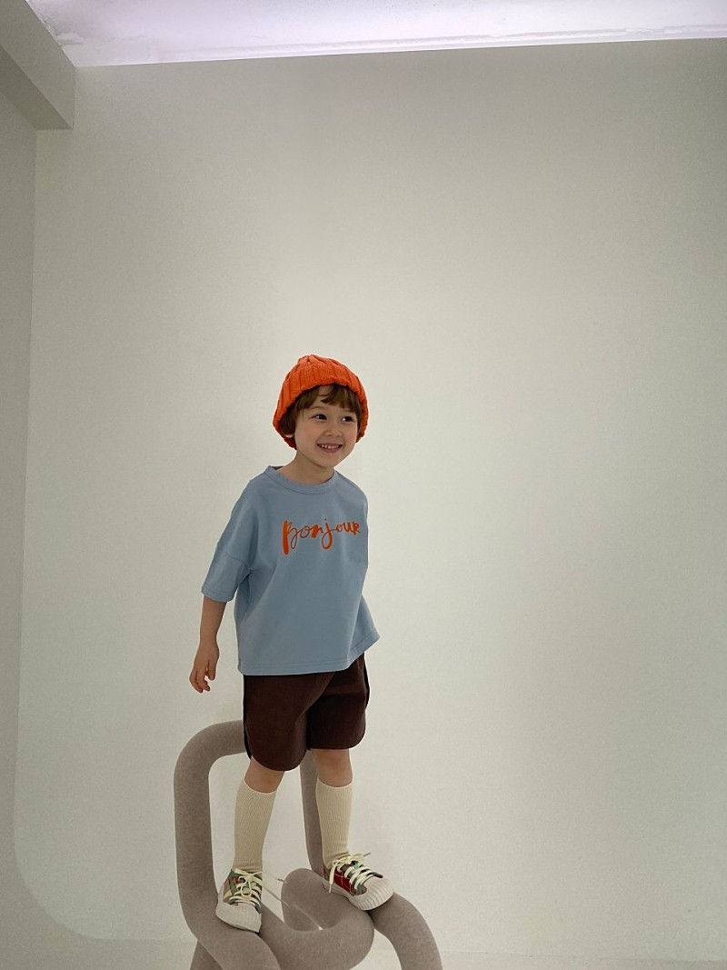 GREEN TOMATO - Korean Children Fashion - #Kfashion4kids - Bonjour Tee - 5