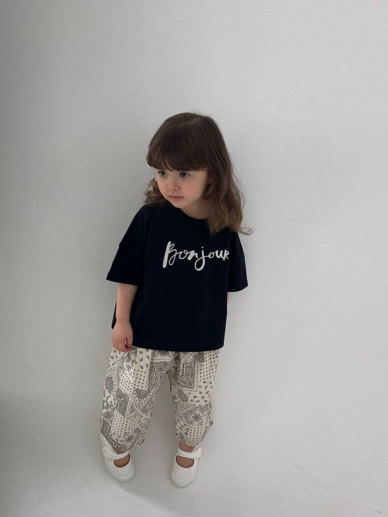 GREEN TOMATO - Korean Children Fashion - #Kfashion4kids - Bonjour Tee - 8