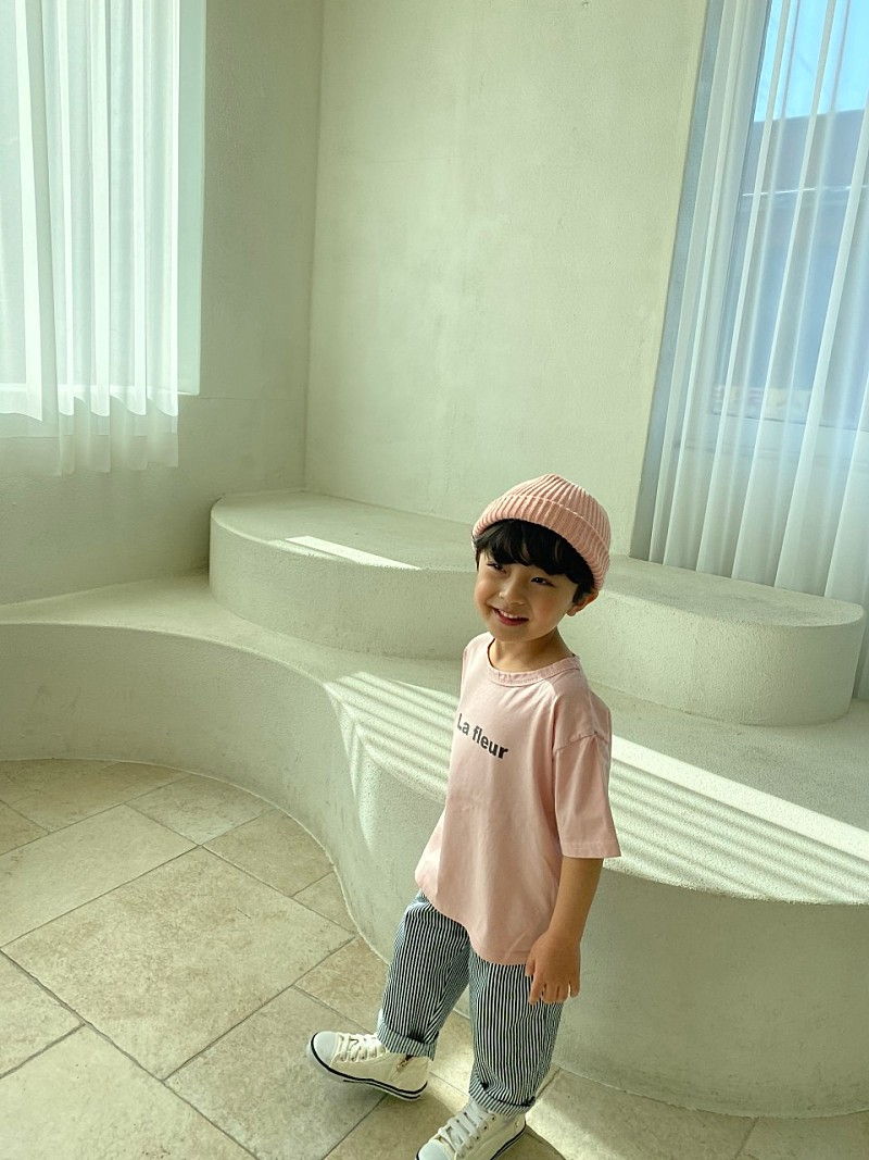 GREEN TOMATO - Korean Children Fashion - #Kfashion4kids - Flower Painting Tee - 10