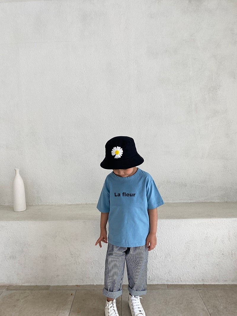 GREEN TOMATO - Korean Children Fashion - #Kfashion4kids - Flower Painting Tee - 11