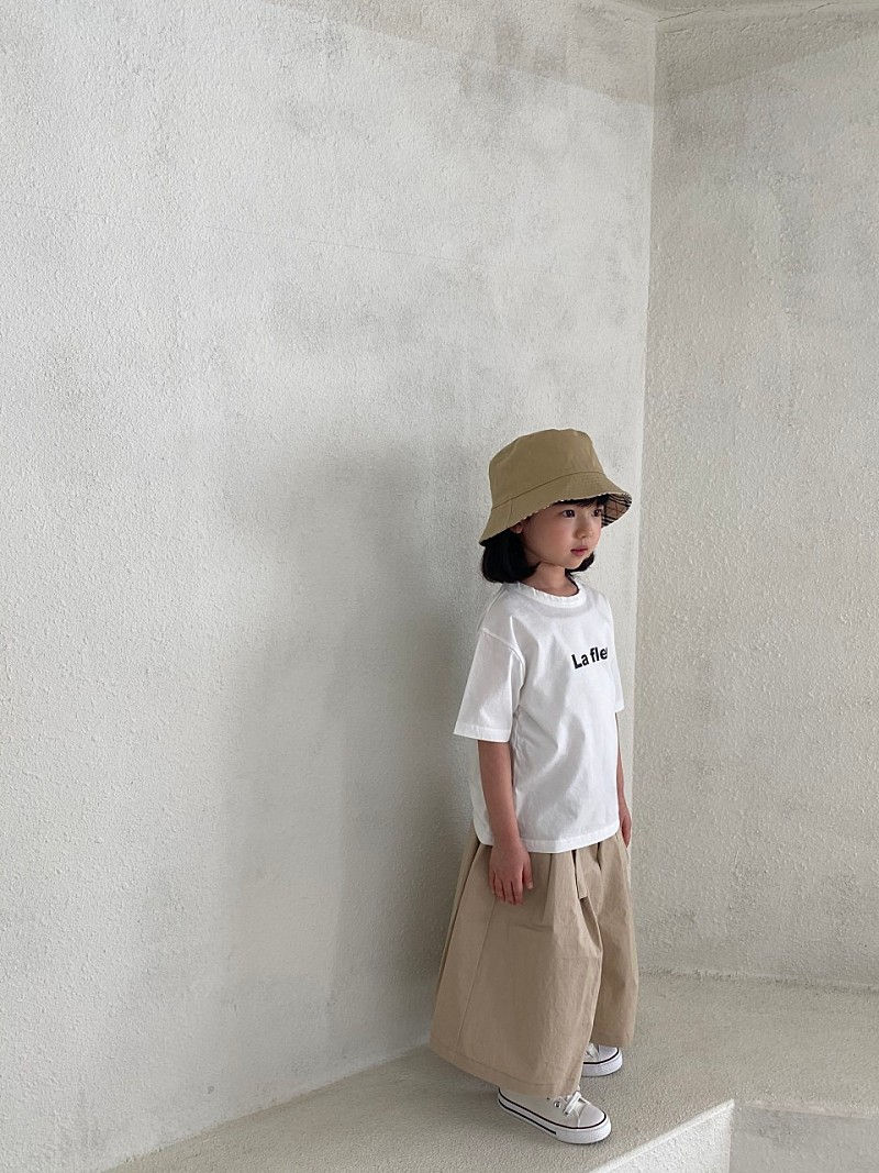 GREEN TOMATO - Korean Children Fashion - #Kfashion4kids - Flower Painting Tee - 5