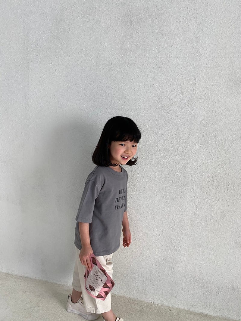 GREEN TOMATO - Korean Children Fashion - #Kfashion4kids - Relax Short Sleeves Tee