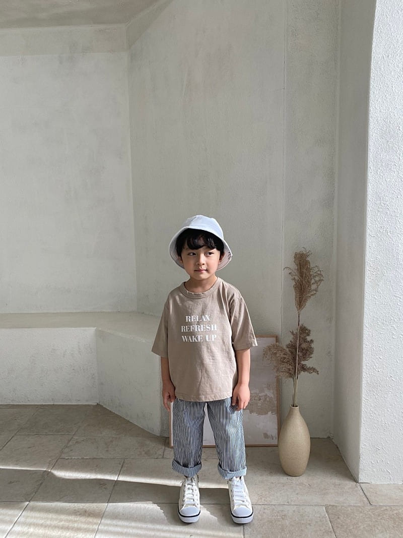GREEN TOMATO - Korean Children Fashion - #Kfashion4kids - Relax Short Sleeves Tee - 10
