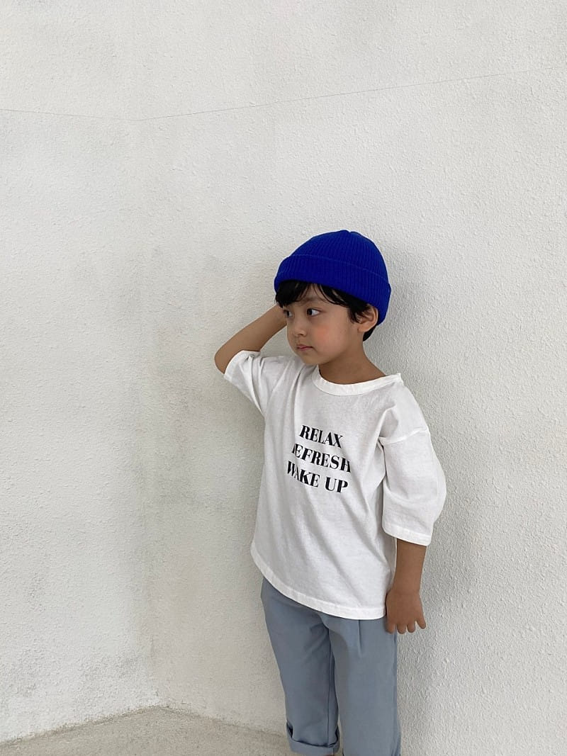 GREEN TOMATO - Korean Children Fashion - #Kfashion4kids - Relax Short Sleeves Tee - 5
