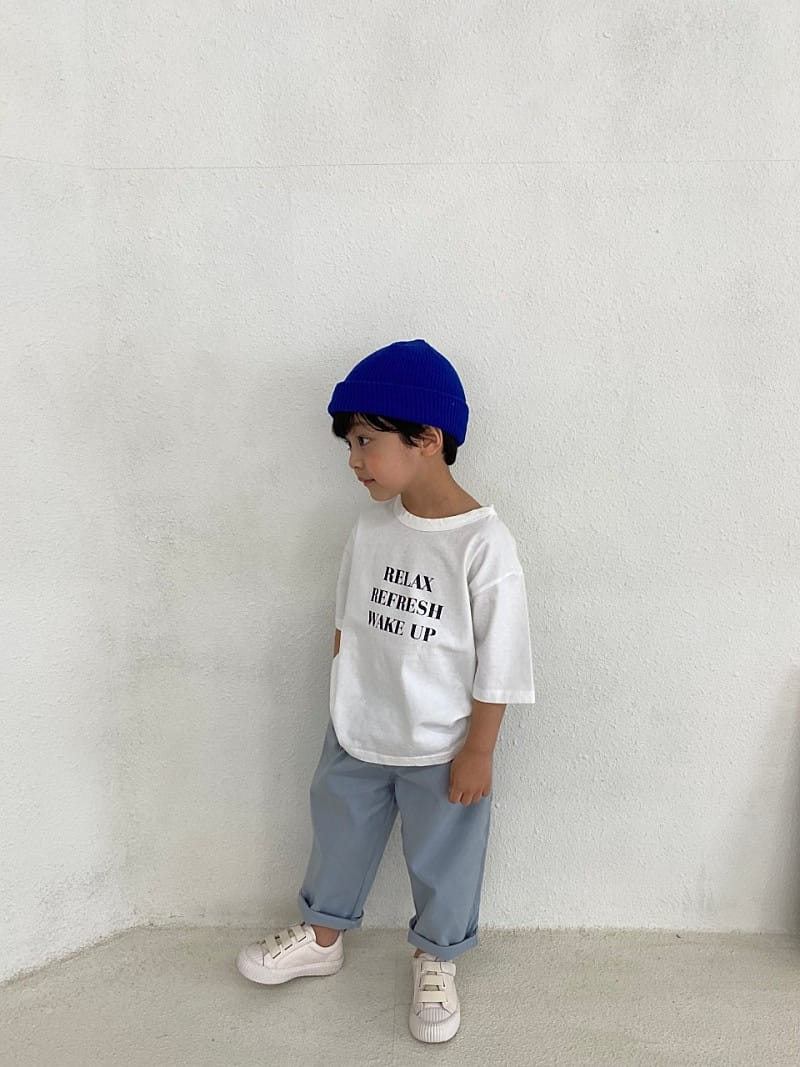 GREEN TOMATO - Korean Children Fashion - #Kfashion4kids - Relax Short Sleeves Tee - 7