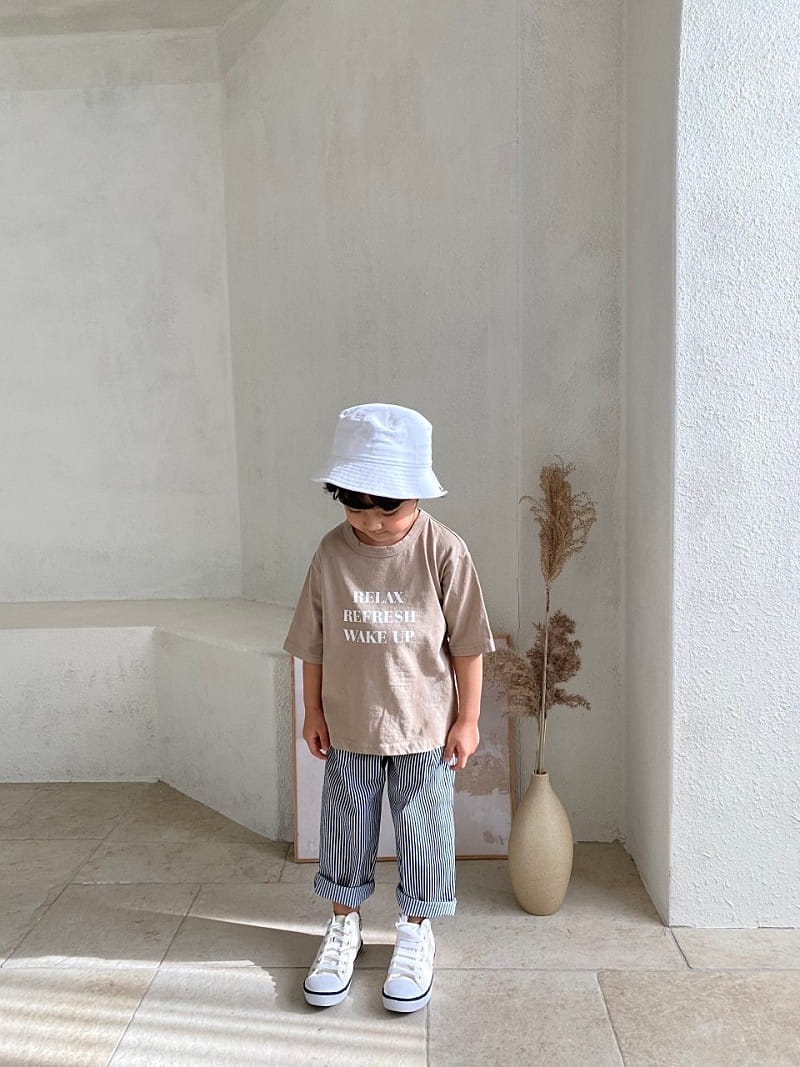 GREEN TOMATO - Korean Children Fashion - #Kfashion4kids - Relax Short Sleeves Tee - 9