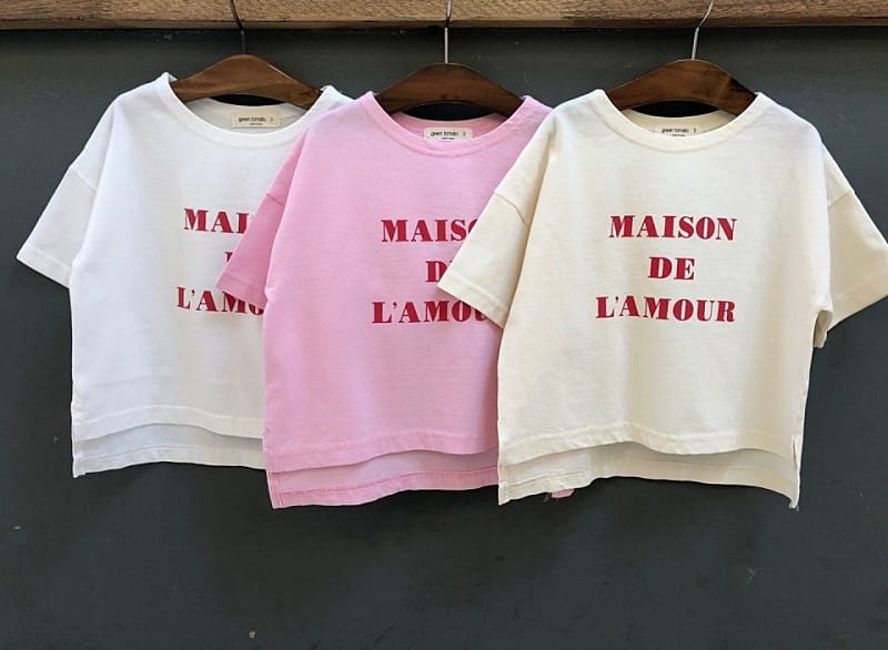 GREEN TOMATO - Korean Children Fashion - #Kfashion4kids - Maison Tee - 11