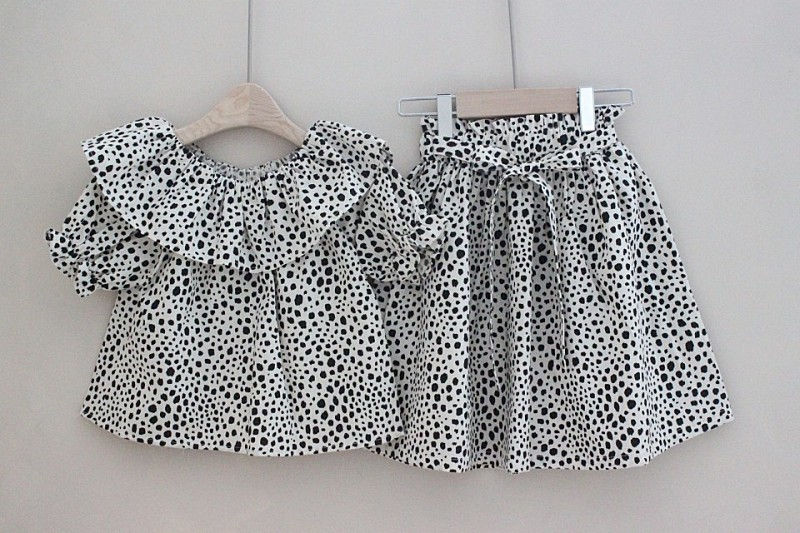 GREEN TOMATO - Korean Children Fashion - #Kfashion4kids - Leopard Skirt - 12
