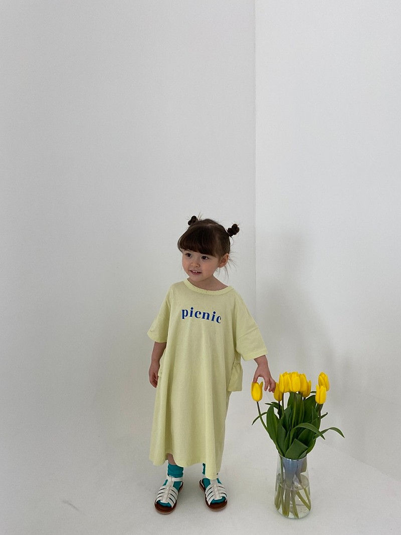 GREEN TOMATO - Korean Children Fashion - #Kfashion4kids - Picnic One-piece - 5