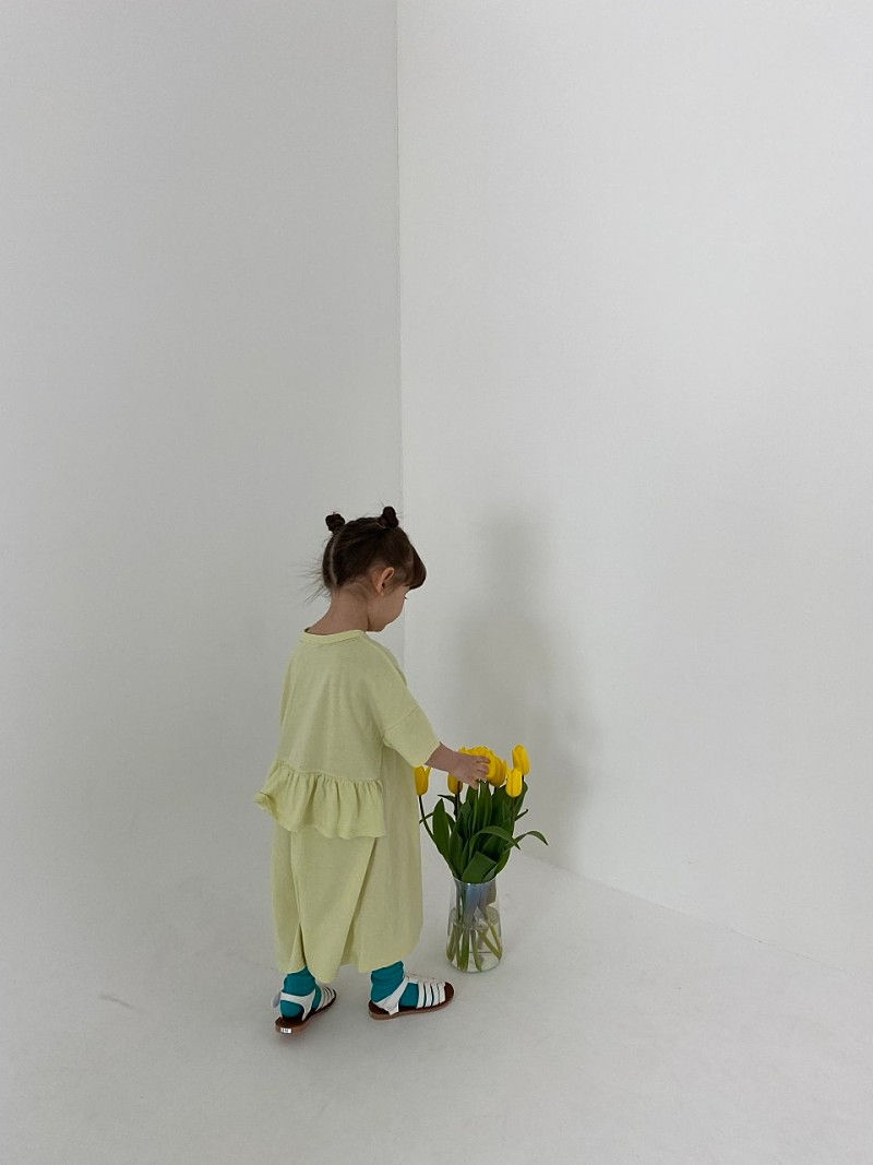 GREEN TOMATO - Korean Children Fashion - #Kfashion4kids - Picnic One-piece - 6