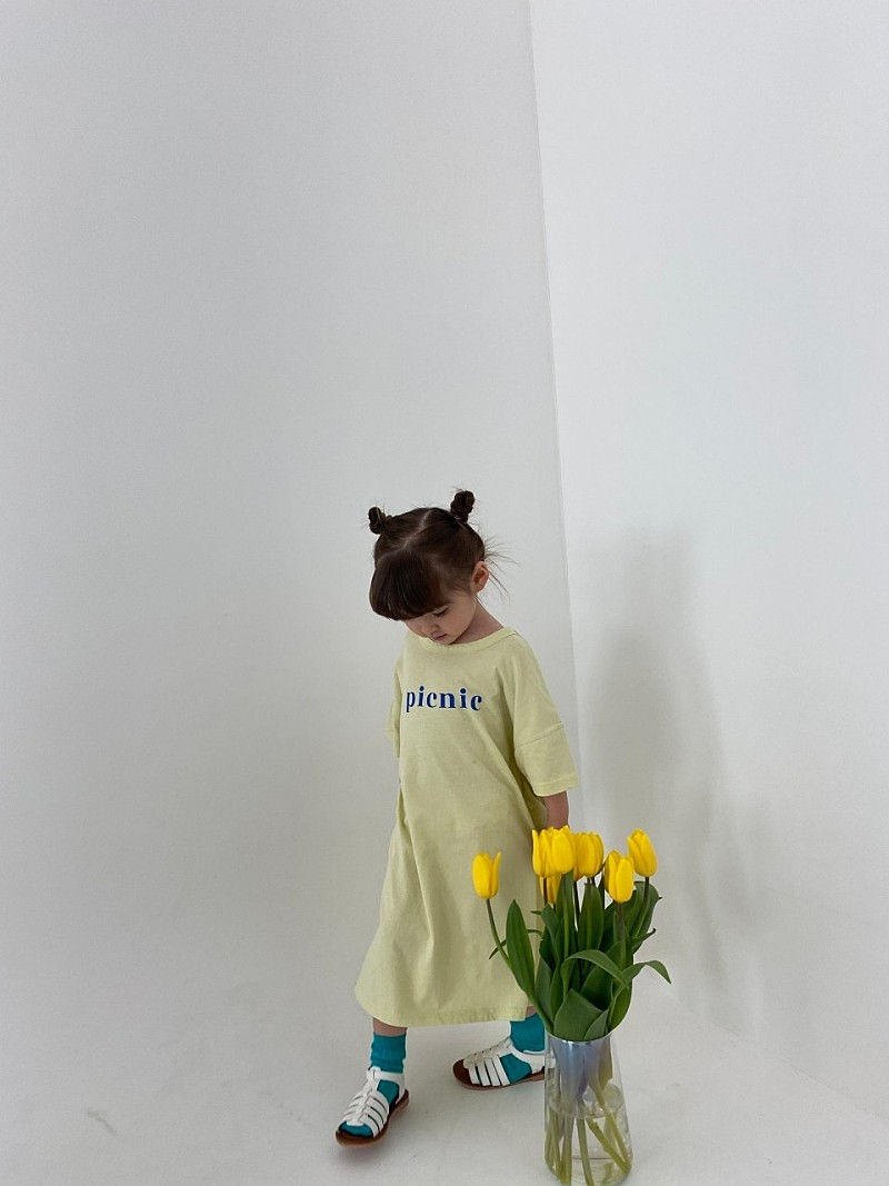 GREEN TOMATO - Korean Children Fashion - #Kfashion4kids - Picnic One-piece - 7