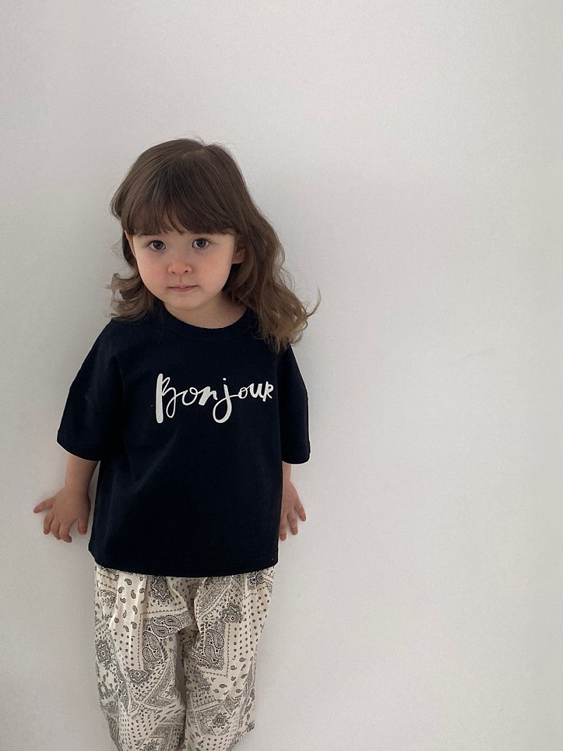 GREEN TOMATO - Korean Children Fashion - #Kfashion4kids - Paisley Winkle Pants