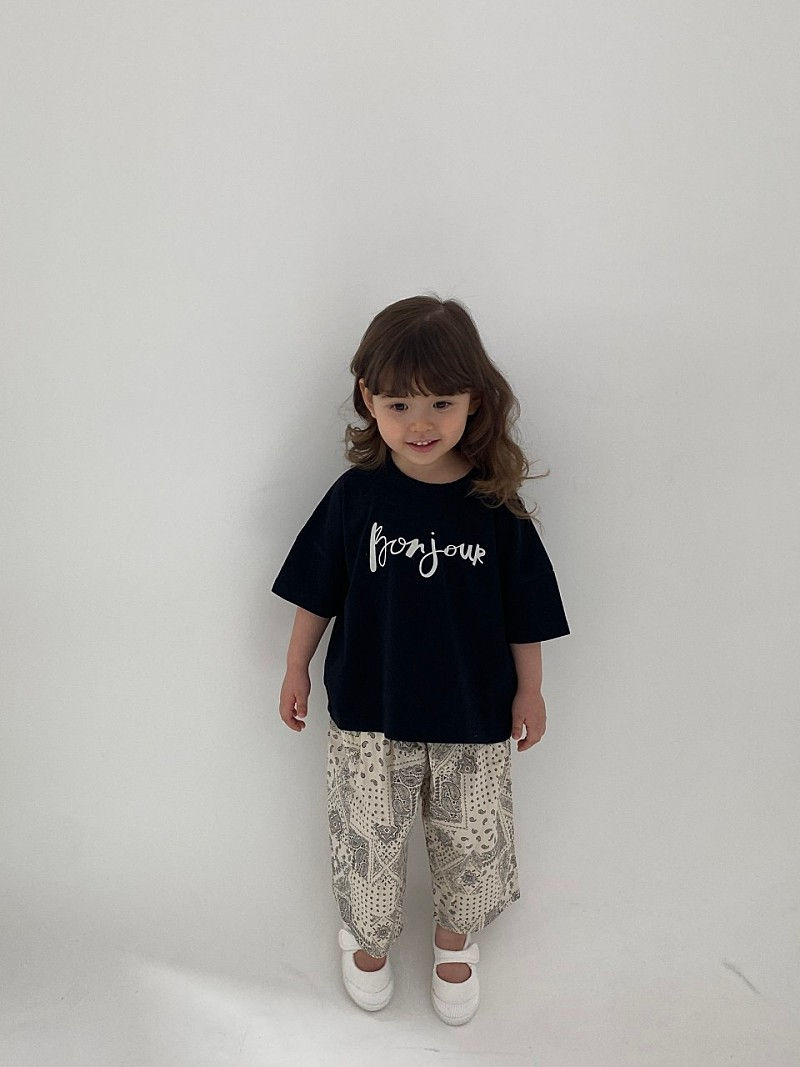 GREEN TOMATO - Korean Children Fashion - #Kfashion4kids - Paisley Winkle Pants - 3