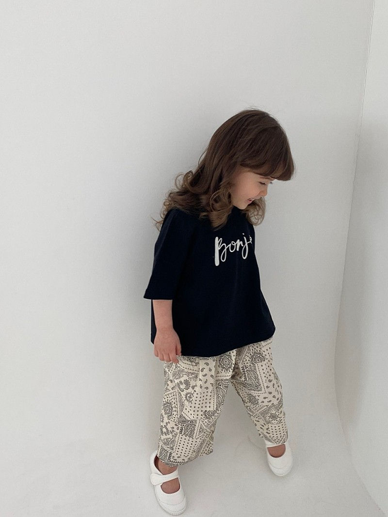 GREEN TOMATO - Korean Children Fashion - #Kfashion4kids - Paisley Winkle Pants - 4