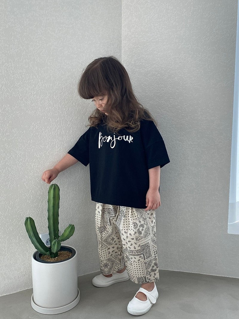 GREEN TOMATO - Korean Children Fashion - #Kfashion4kids - Paisley Winkle Pants - 5