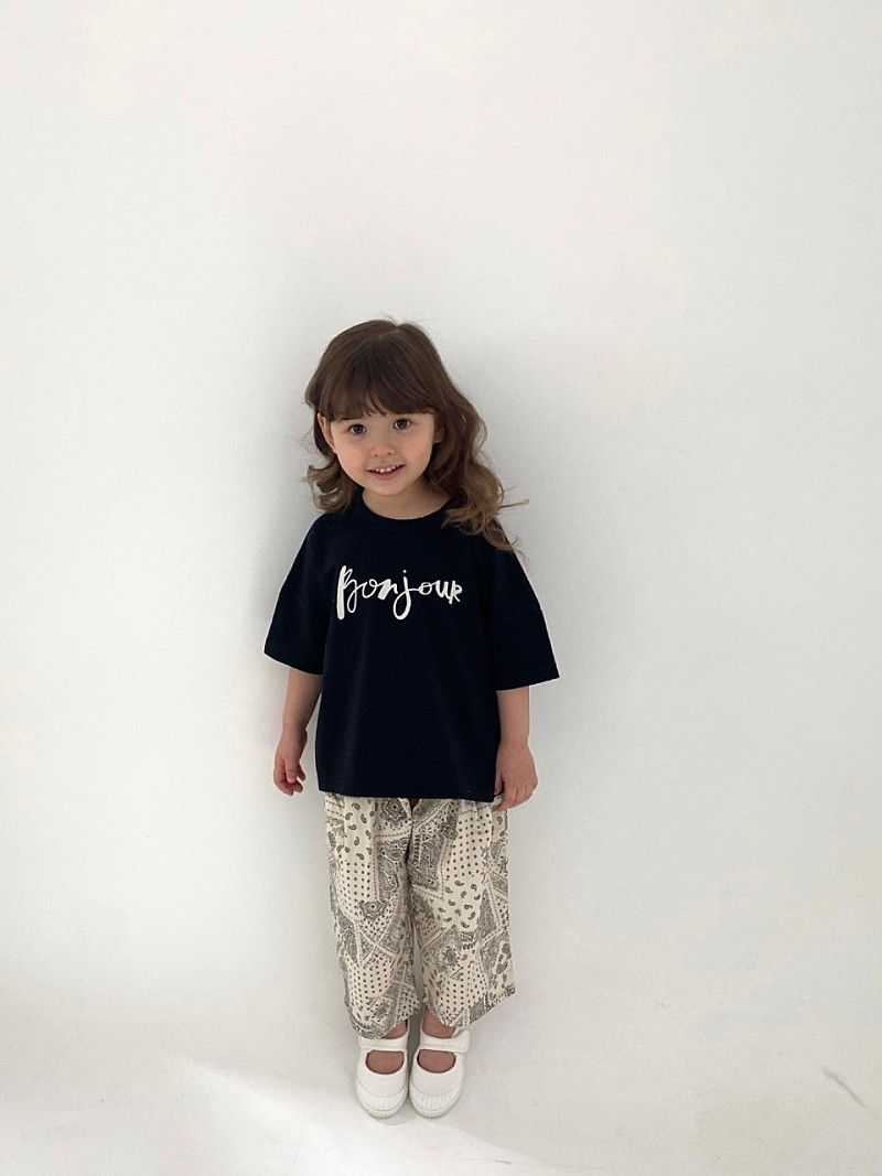 GREEN TOMATO - Korean Children Fashion - #Kfashion4kids - Paisley Winkle Pants - 6