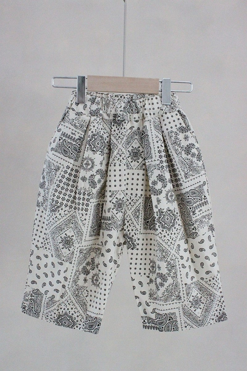 GREEN TOMATO - Korean Children Fashion - #Kfashion4kids - Paisley Winkle Pants - 7