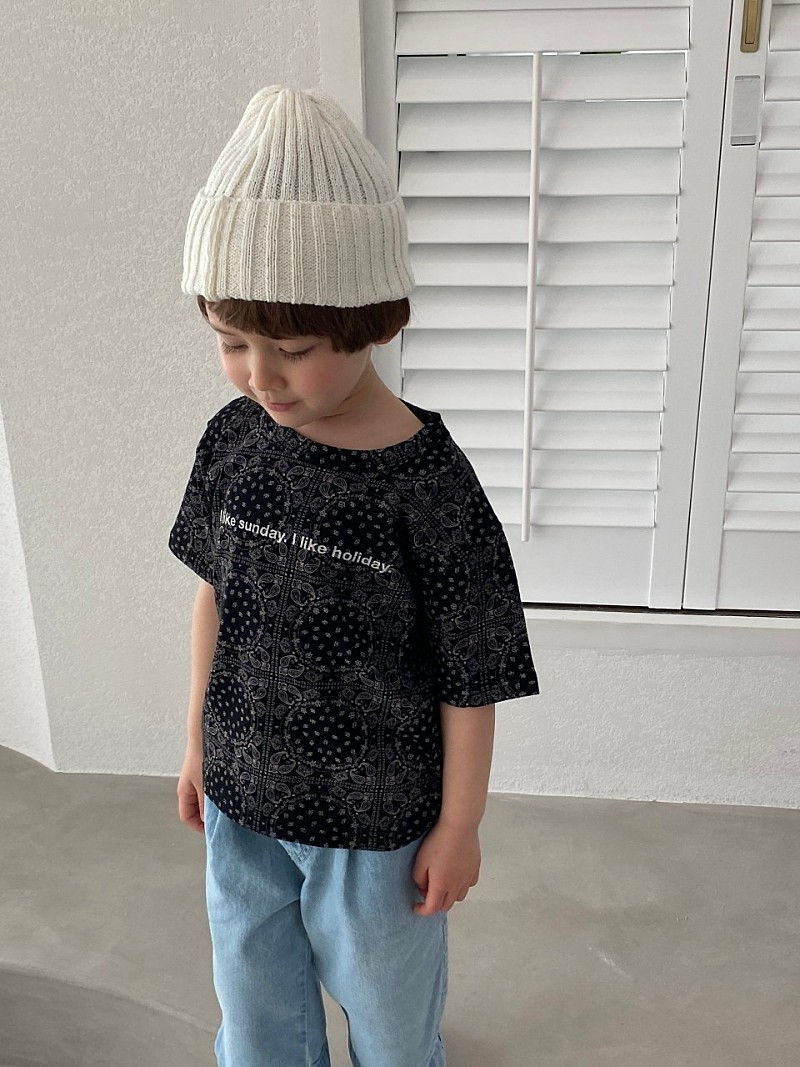 GREEN TOMATO - Korean Children Fashion - #Kfashion4kids - Denim Wide Shorts - 4