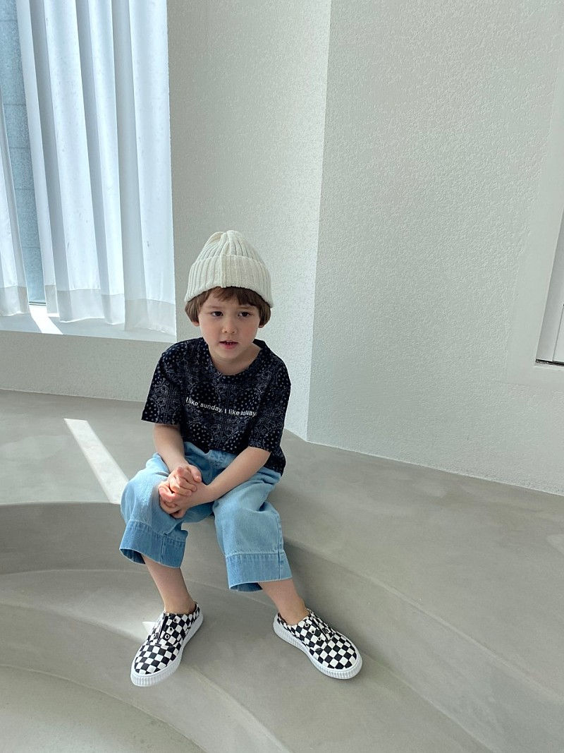 GREEN TOMATO - Korean Children Fashion - #Kfashion4kids - Denim Wide Shorts - 5
