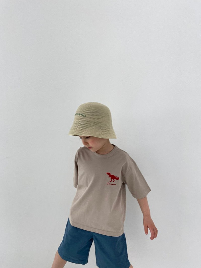 GREEN TOMATO - Korean Children Fashion - #Kfashion4kids - Huro Kingkong Dino Tee - 12
