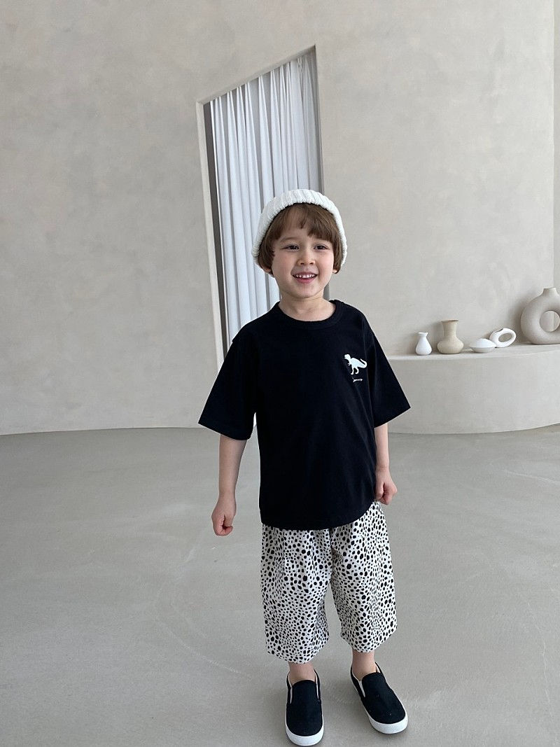 GREEN TOMATO - Korean Children Fashion - #Kfashion4kids - Huro Kingkong Dino Tee - 2