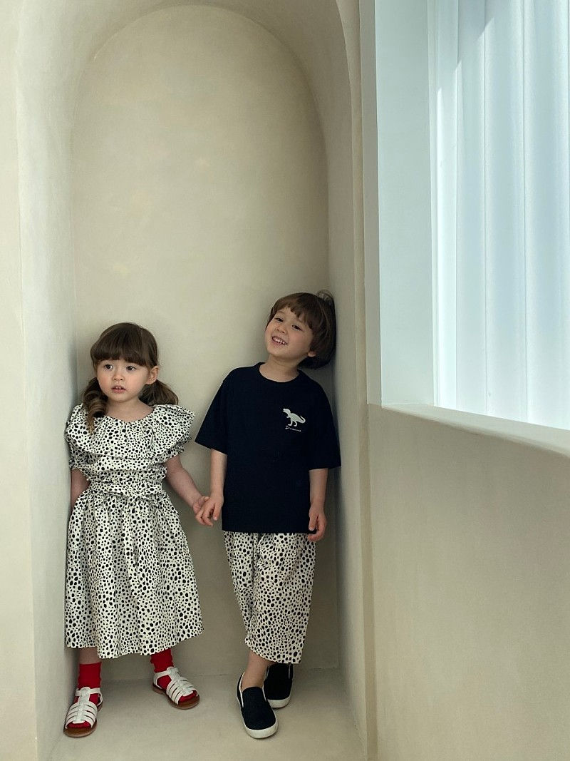 GREEN TOMATO - Korean Children Fashion - #Kfashion4kids - Huro Kingkong Dino Tee - 4