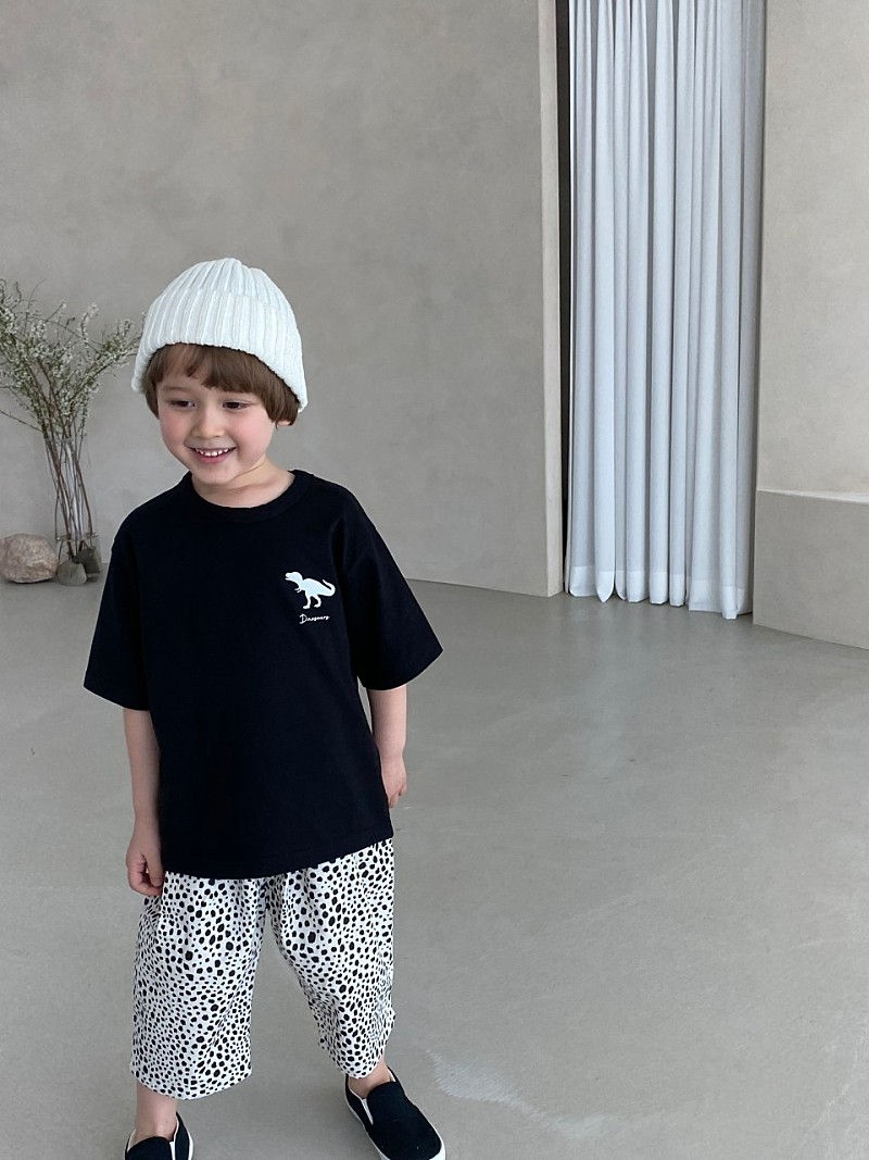 GREEN TOMATO - Korean Children Fashion - #Kfashion4kids - Huro Kingkong Dino Tee - 7