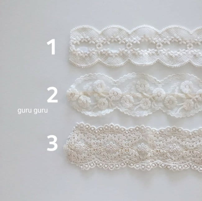 GURU GURU - Korean Children Fashion - #Kfashion4kids - Lace Hairband