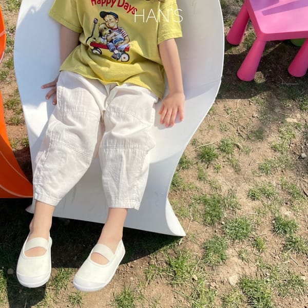 HAN'S - Korean Children Fashion - #Kfashion4kids - Cool Slit Pants - 6