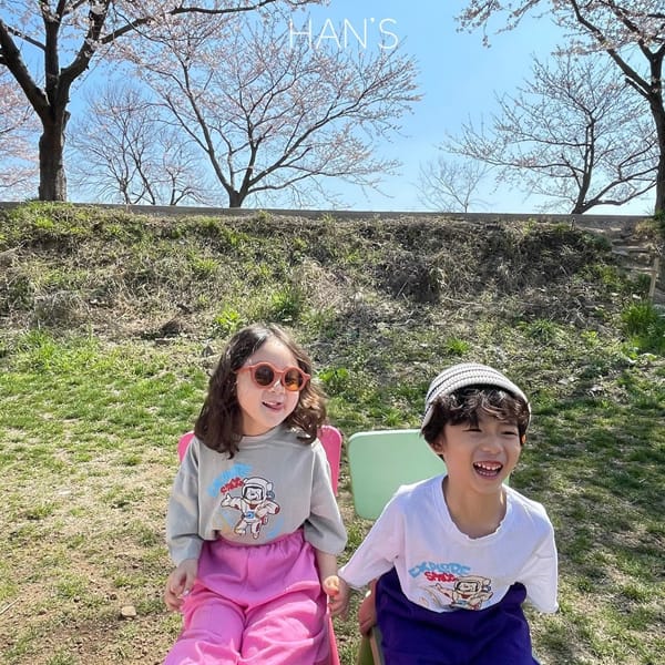 HAN'S - Korean Children Fashion - #Kfashion4kids - Space Bear Tee - 4