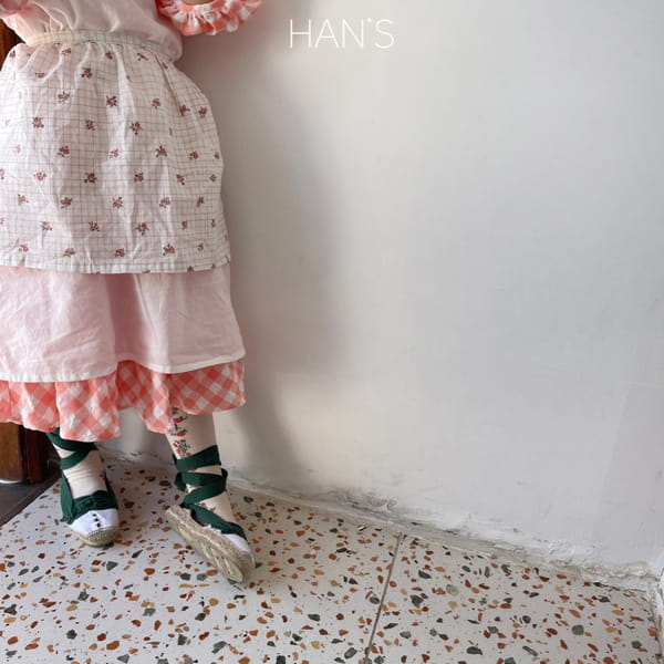 HAN'S - Korean Children Fashion - #Kfashion4kids - Little Peincess Apron - 3