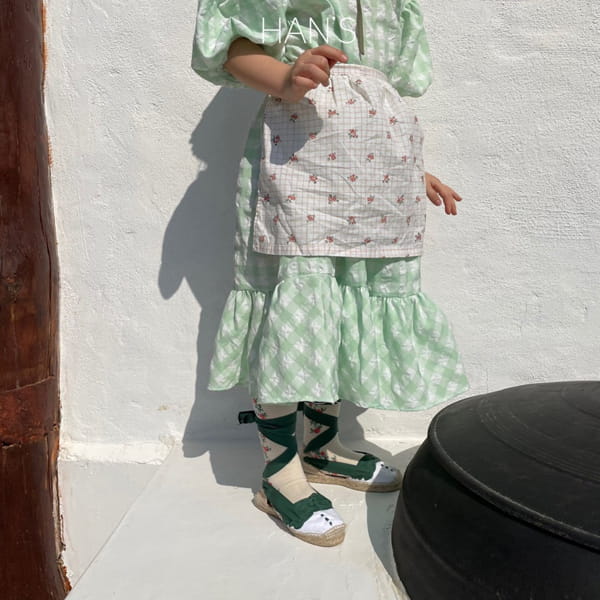 HAN'S - Korean Children Fashion - #Kfashion4kids - Little Peincess Apron - 5