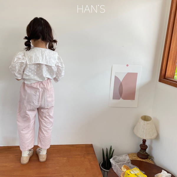 HAN'S - Korean Children Fashion - #Kfashion4kids - Salior Puff Blouse - 4