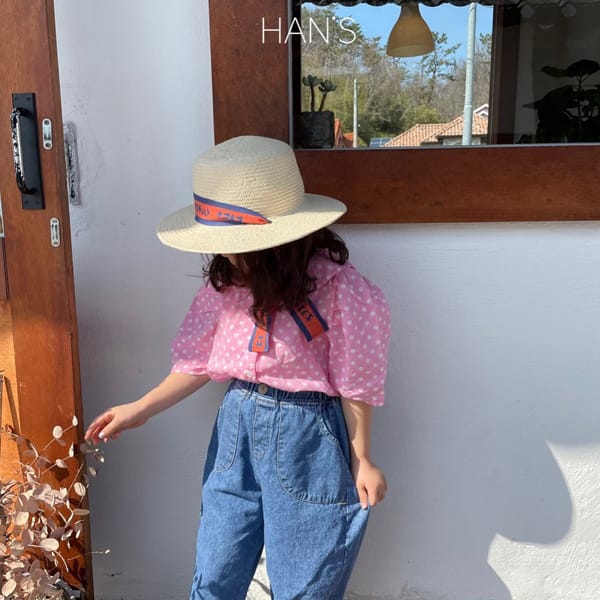 HAN'S - Korean Children Fashion - #Kfashion4kids - Salior Puff Blouse - 5