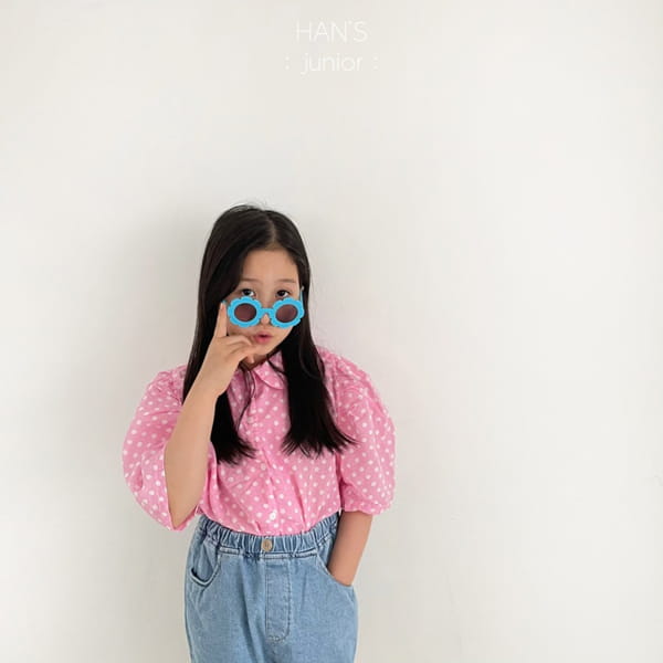HAN'S - Korean Children Fashion - #Kfashion4kids - Salior Puff Blouse - 8