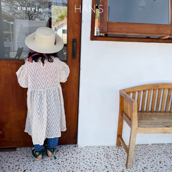 HAN'S - Korean Children Fashion - #Kfashion4kids - Salang Pintuck One-piece