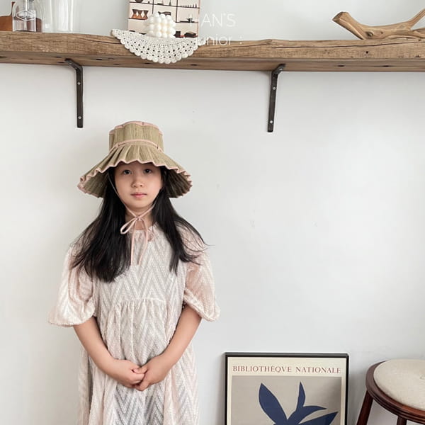 HAN'S - Korean Children Fashion - #Kfashion4kids - Salang Pintuck One-piece - 5