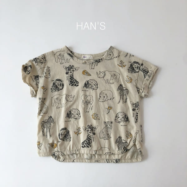 HAN'S - Korean Children Fashion - #Kfashion4kids - Safari Tee