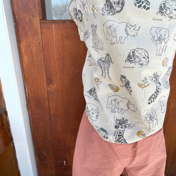 HAN'S - Korean Children Fashion - #Kfashion4kids - Safari Tee - 2