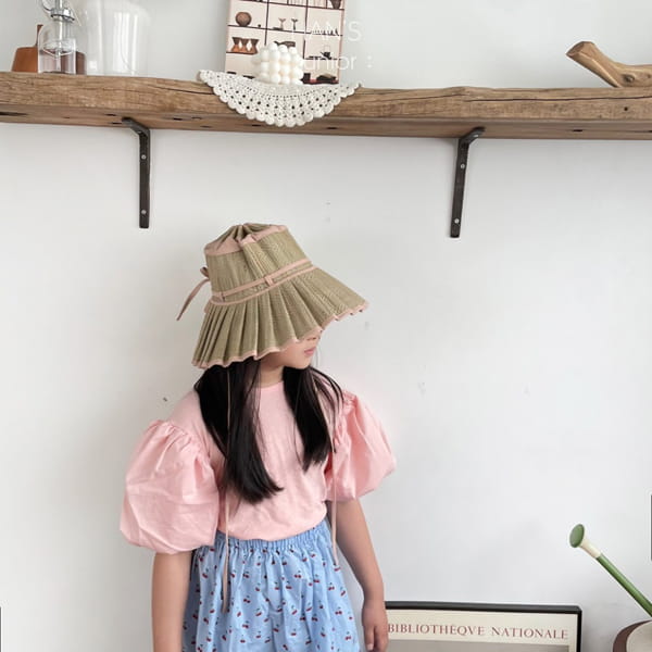 HAN'S - Korean Children Fashion - #Kfashion4kids - Big Puff Tee - 5