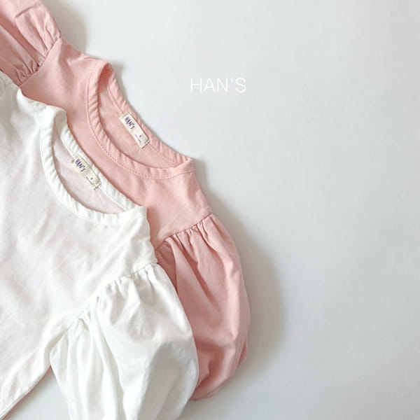 HAN'S - Korean Children Fashion - #Kfashion4kids - Big Puff Tee - 9