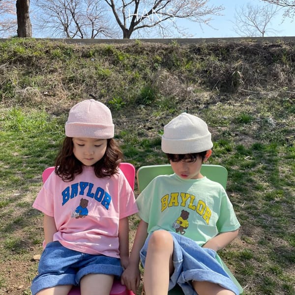 HAN'S - Korean Children Fashion - #Kfashion4kids - Baylor Bear Tee - 2