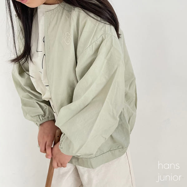 HAN'S - Korean Children Fashion - #Kfashion4kids - Bear Square Jumper - 6