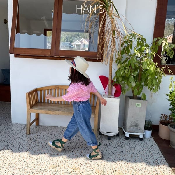 HAN'S - Korean Children Fashion - #Kfashion4kids - Line Jeans - 3
